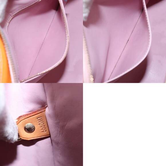 LOUIS VUITTON Monogram Vernis Houston Bag Marshmallow Pink M91302 - Picture 13 of 13